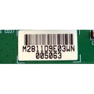 T-CON PARA TV SONY / NUMERO DE PARTE LJ94-02811D / NP_HAC2LV1.1 / 2811D / 1-857-523-11 / PANEL`S LTY460HB11-A02 / LTZ460HB11 / MODELOS KDL-46S504 / KDL-46S5100